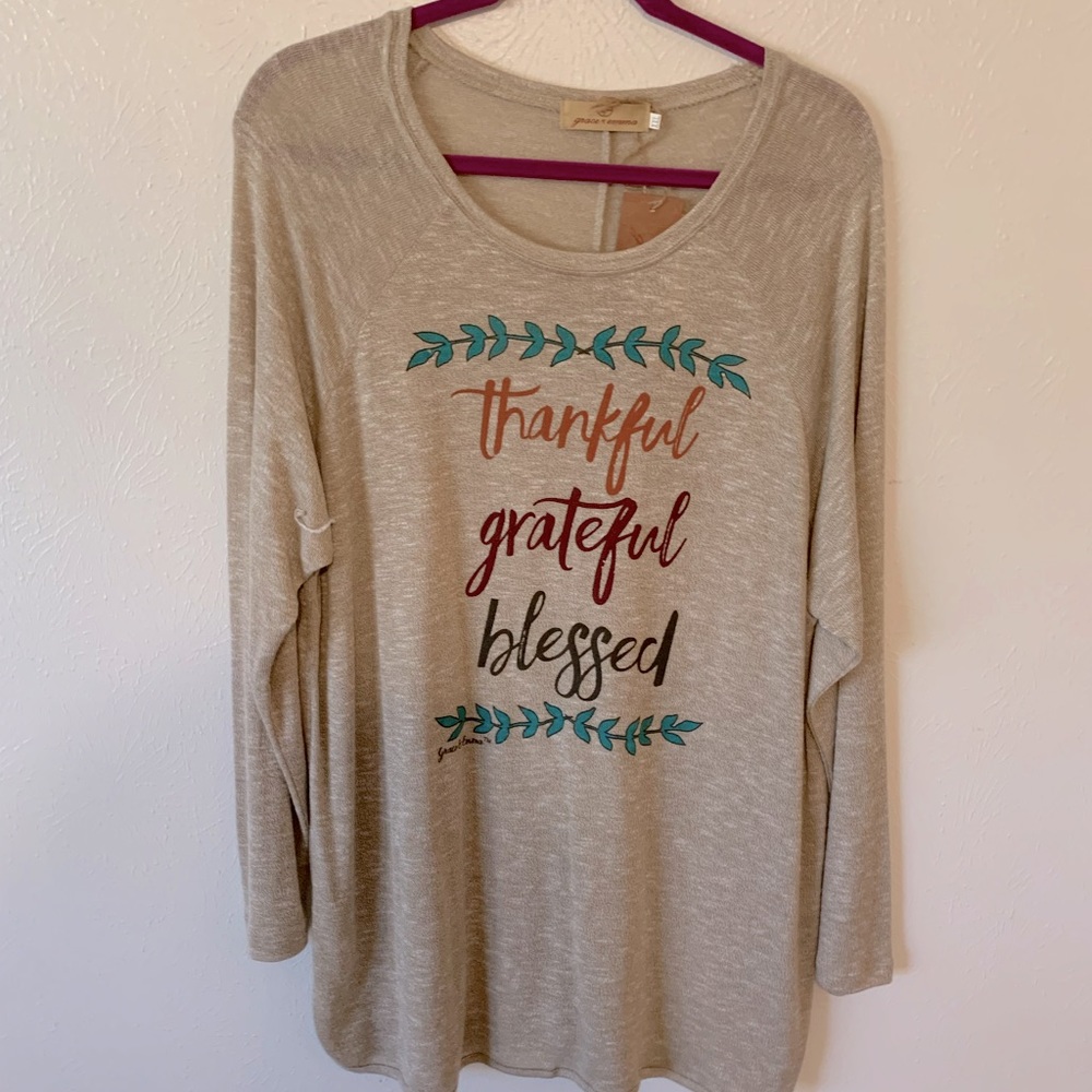 Women’s Thanksgiving Top, NWT